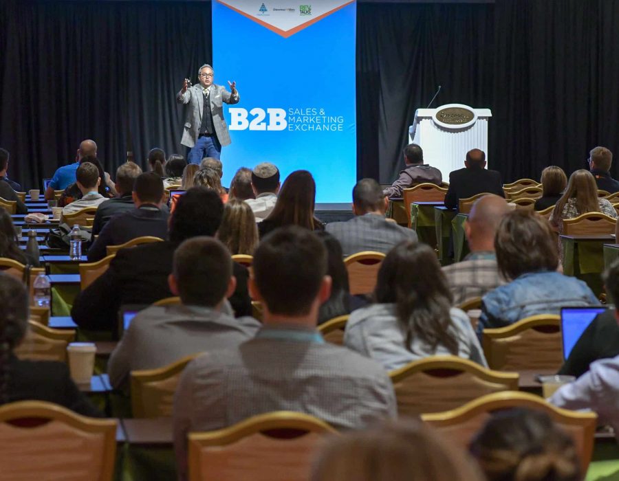 Tim Riesterer energized the crowd with a discussion on how winning B2B brands are crafting powerful and personalized conversations for both acquisition and retention strategies.